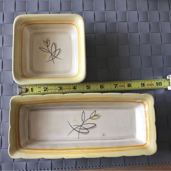 GRAY'S POTTERY "SUNBUFF" DISHES Made In Stone On Trent England - Picture 2 of 11